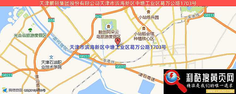 大港鵬翎股份有限公司的最新地址是：天津市濱海新區中塘工業區葛萬公路1703號