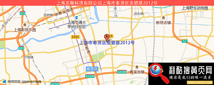 上海龙鞠科技有限公司的最新地址是：上海市奉贤区金碧路2012号