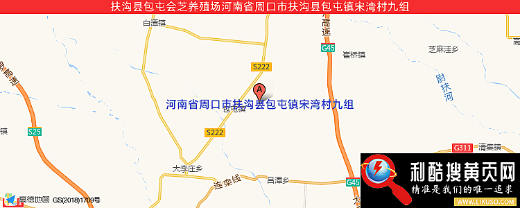 扶沟县包屯会芝养殖场的最新地址是：河南省周口市扶沟县包屯镇宋湾村九组